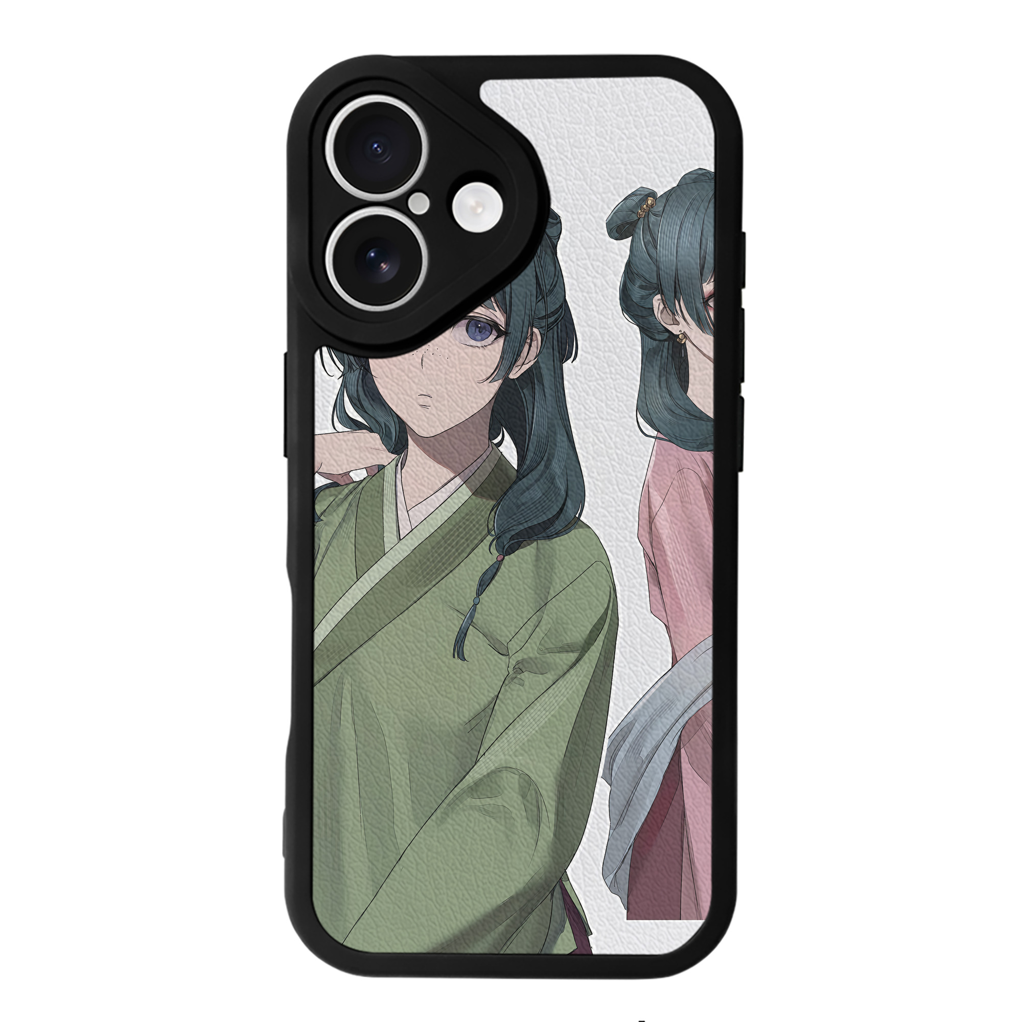 （画像用） 薬屋のひとりごと The Apothecary Diaries 【iPhone 16シリーズ対応】シリコンスマホケース（レザー調） 材質：シリコン